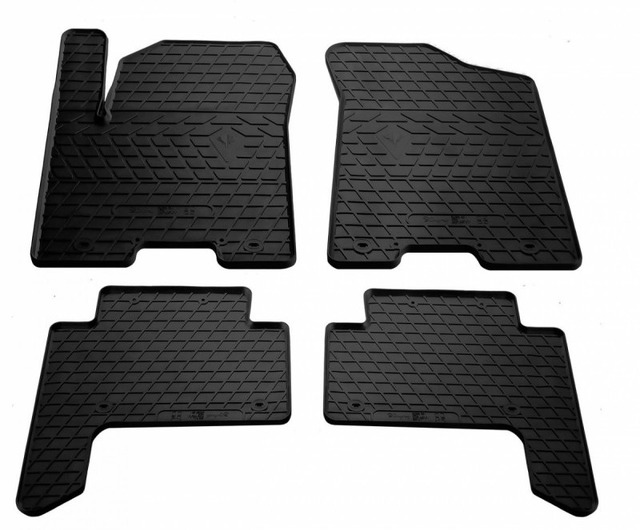Резиновые коврики для Infiniti QX56 (2010-2013) комплект из 4 штук (Stingray)