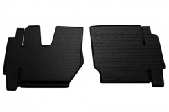 Гумові килимки в салон для Iveco Trakker (cabin AD/AT) (2013-...) комплект з 2 штук (Stingray)