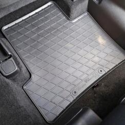 Резиновые коврики для Jeep Cherokee (KL) (2013-...) комплект из 4 штук (Stingray). Фото 4