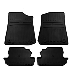 Резиновые коврики для Jeep Wrangler (JL) (3 doors) (2018-...) комплект из 4 штук (Stingray)