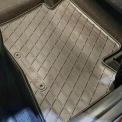 Резиновые коврики для Kia Rio IV (2017-...) комплект из 4 штук (Stingray). Фото 4