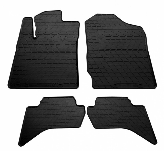 Резиновые коврики для Mitsubishi L200 (KAOT) (2006-2015) (arabic version) комплект из 4 штук (Stingray)