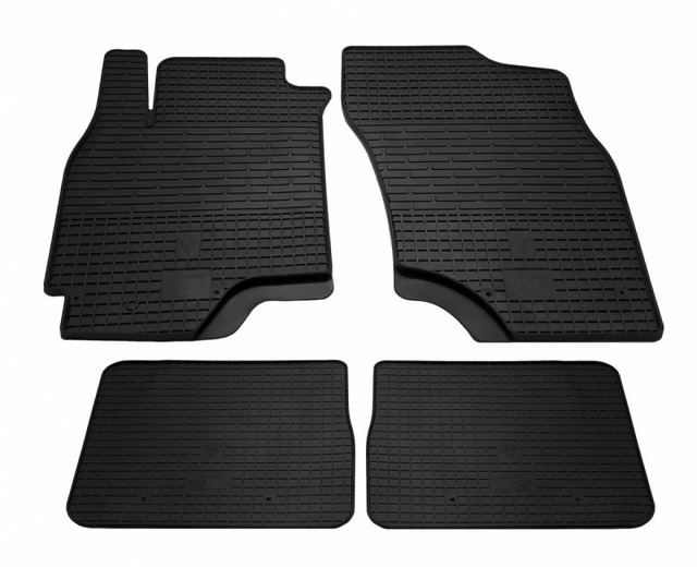 Резиновые коврики для Mitsubishi Outlander (2003–2006) комплект из 4 штук (Stingray)