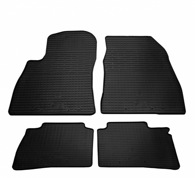 Резиновые коврики для Nissan Sentra (B17) (2012-2019) комплект из 4 штук (Stingray)