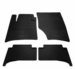 Резиновые коврики для Porsche Cayenne (9PA) (2003-2010) комплект из 4 штук (Stingray)