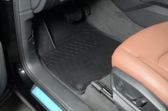 Резиновые коврики для Audi Q7 (4M) (2015-...) комплект из 4 штук (Stingray). Фото 3