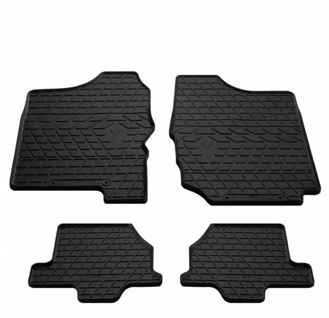 Резиновые коврики для Suzuki Jimny (JB32) (1998-2018) комплект из 4 штук (Stingray)