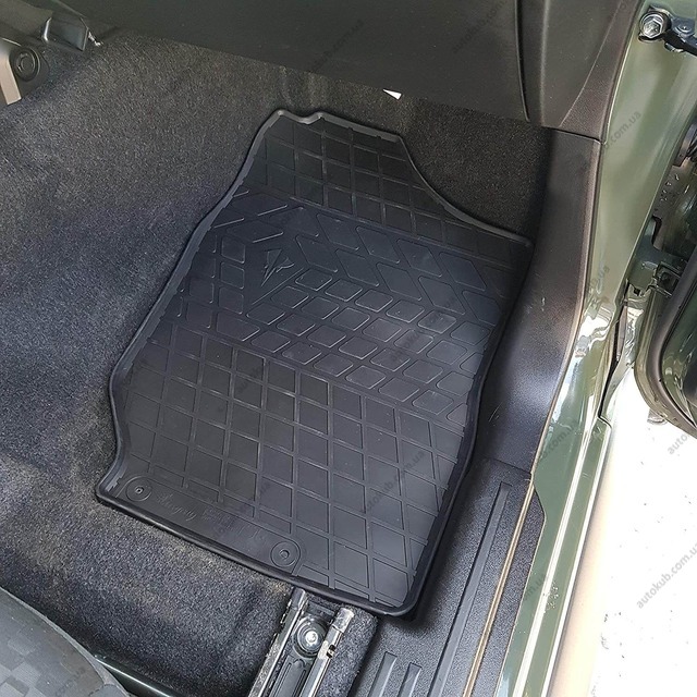 Гумові килимки в салон для Suzuki Jimny (JB74) (2018-...) комплект з 4 штук (Stingray). Фото 6
