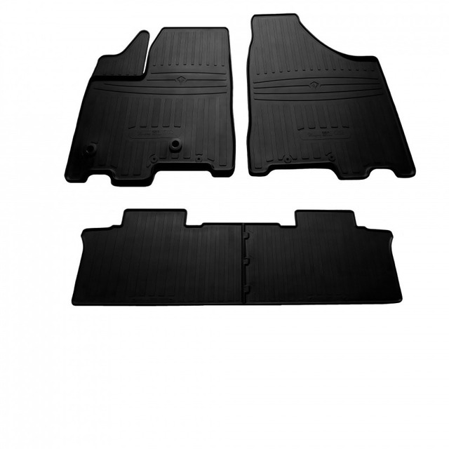 Резиновые коврики для Toyota Sienna III (2010-...) комплект из 4 штук (Stingray)