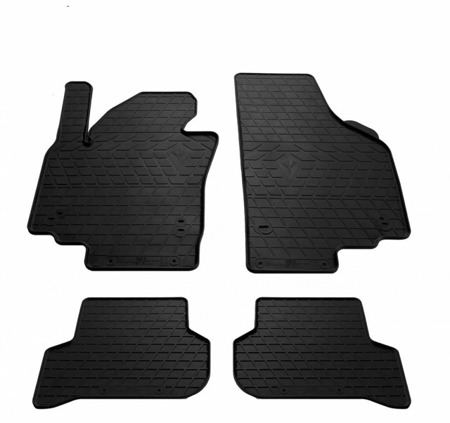 Резиновые коврики для Volkswagen Golf Plus (2005-2014) комплект из 4 штук (Stingray)