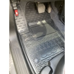 Коврики в салон для Fiat 500 electric (2012-...) (Avto-Gumm). Фото 2