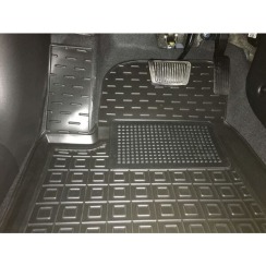 Коврики в салон для Hyundai Accent (2017-...) (Avto-Gumm). Фото 3