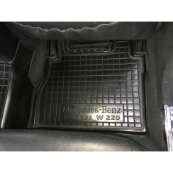 Коврики в салон для Mercedes Benz W220 S (1998-2005) (Avto-Gumm). Фото 6