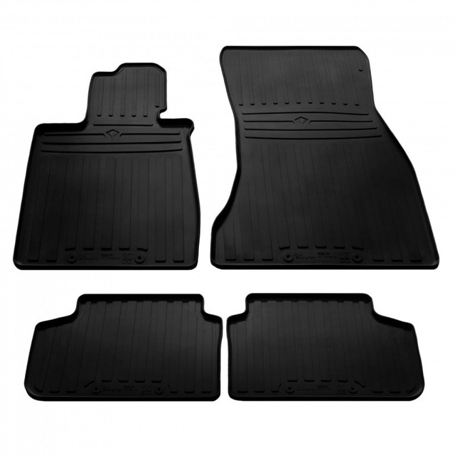 Резиновые коврики для BMW 7 (G11) (2015-2019) комплект из 4 штук (Stingray)