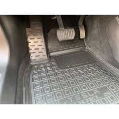 Коврики в салон Tesla Model S (2012-...) (Avto-Gumm). Фото 3