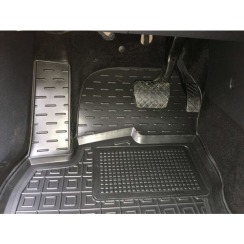 Коврики в салон Volkswagen Tiguan Allspace 2018- (Avto-Gumm). Фото 3