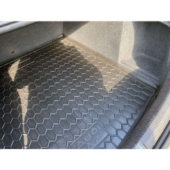 Килимок в багажник для Audi A4 (B6/B7) 2000-2008 Sedan (Avto-Gumm). Фото 4