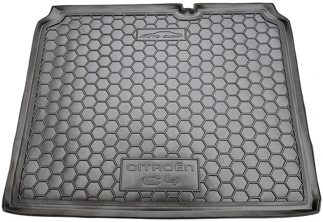 Коврик в багажник для Citroen C4 2010- (Avto-Gumm)