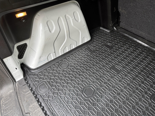 Коврик в багажник для Fiat Doblo 2010- 5-7 місць довга база (Avto-Gumm). Фото 2