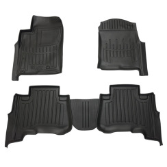 3D килимки для Toyota Land Cruiser Prado (J120) (2002-2009)  з бортиками 30 мм (Stingray)