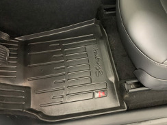 3D коврики для Tesla Model Y (2019-…) (Revised mount) с бортиками 30 мм (Stingray). Фото 4