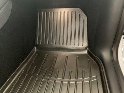 3D коврики для Tesla Model Y (2019-…) (Revised mount) с бортиками 30 мм (Stingray). Фото 9
