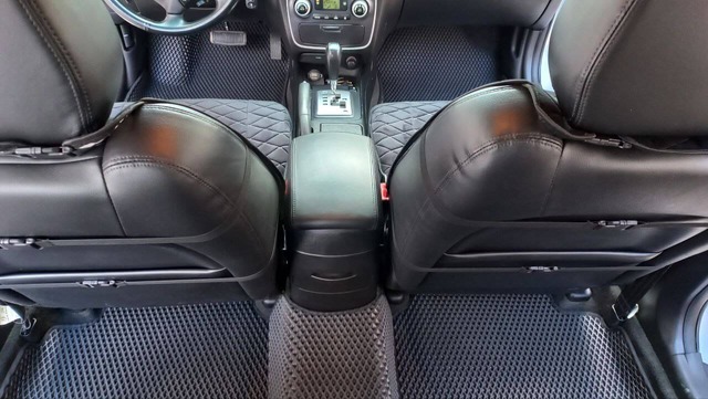 Комплект 3D EVA килимків з бортами для Hyundai Sonata (NF) (2004-2010) | Металевий підп'ятник у подарунок