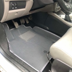 Комплект 3D EVA ковриков с бортами Opel Astra J (2009-2015) | Металлический подпятник в подарок. Фото 2