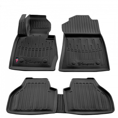3D коврики для BMW X3 (F25) (2010-2017) с бортиками 30 мм (Stingray)