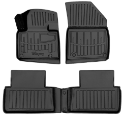 3D килимки для Citroen C5 (2008-2017)  з бортиками 30 мм (Stingray)