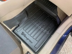 3D килимки для Hyundai Accent (MC) (2006-2010)  з бортиками 30 мм (Stingray). Фото 8