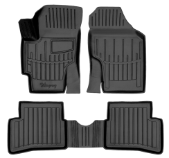 3D килимки для Hyundai Accent (MC) (2006-2010)  з бортиками 30 мм (Stingray)
