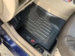 3D коврики для Kia Rio II (DE) (2005-2010) с бортиками 30 мм (Stingray). Фото 2