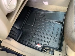 3D коврики для Kia Rio II (DE) (2005-2010) с бортиками 30 мм (Stingray). Фото 3