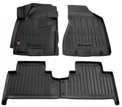 3D коврики для Kia Sportage (JE) (2004-2010) с бортиками 30 мм (Stingray)