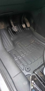 3D килимки для Opel Zafira A (1999-2005)  з бортиками 30 мм (Stingray). Фото 4