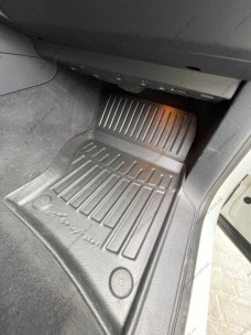 3D килимки для Volkswagen Touareg II (2010-2018)  з бортиками 30 мм (Stingray). Фото 8