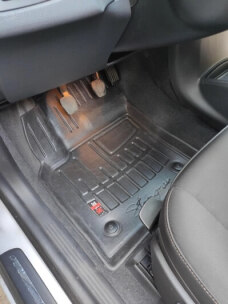 3D коврики для Volvo S40 II (2004-2012) с бортиками 30 мм (Stingray). Фото 2