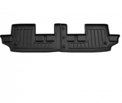 3D коврики для Volvo XC90 (2002-2014) 3 ряд  с бортиками 30 мм (Stingray)