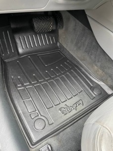 3D коврики для Audi A4 (B9) (2015-...) с бортиками 30 мм (Stingray). Фото 3