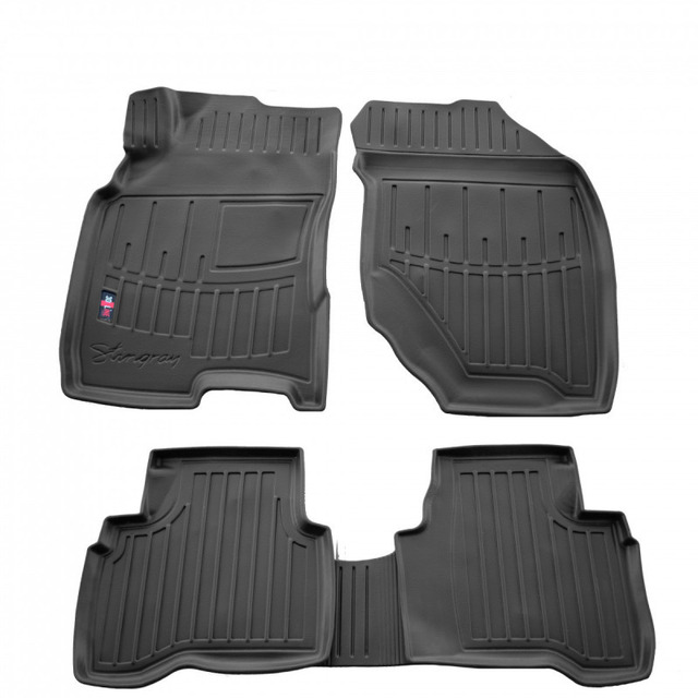 3D коврики для Nissan X-Trail (T30) (2001-2007) с бортиками 30 мм (Stingray)