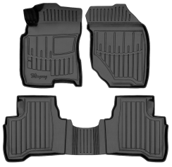 3D килимки для Nissan X-Trail (T30) (2001-2007)  з бортиками 30 мм (Stingray)