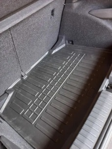 Коврик в багажник для Skoda Kamiq (2019-...) с бортиками 30 мм (Stingray). Фото 4