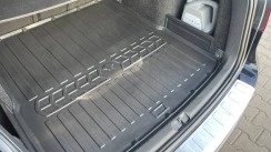 Килимок в багажник для Volkswagen Passat B7 (2010-2014) (Universal) з бортиками 30 мм (Stingray). Фото 6