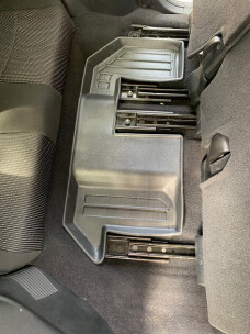3D килимки для DODGE Journey (2008-2019) 3 ряд  з бортиками 30 мм (Stingray). Фото 2