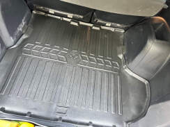 Килимок в багажник для Peugeot 4007 (2007-2013) з сабвуфером з бортиками 30 мм (Stingray). Фото 2