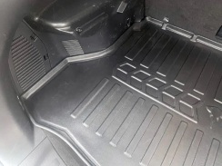 Килимок в багажник для NISSAN Rogue (T32) (2013-...) з бортиками 30 мм (Stingray). Фото 3