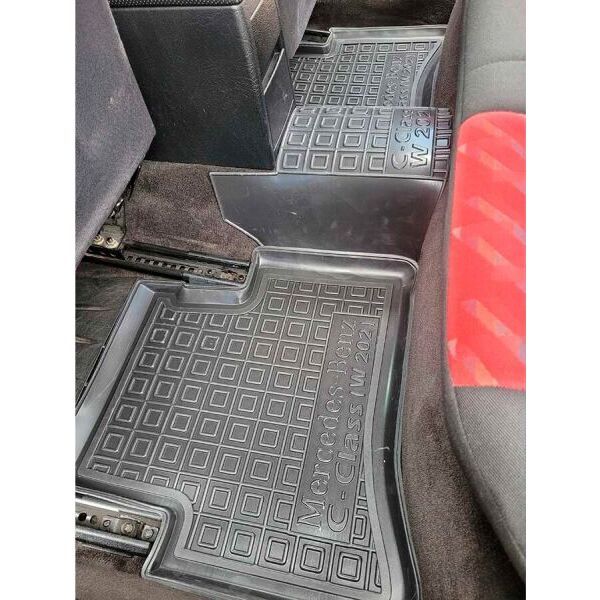 Коврики в салон Mercedes Benz W202 C (1993-2001) (Avto-Gumm). Фото 4