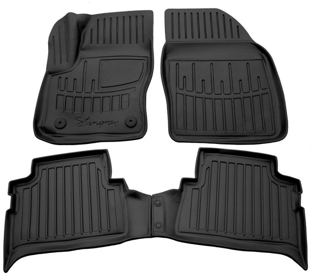 3D коврики для Ford Kuga I (2008-2012) с бортиками 30 мм (Stingray)