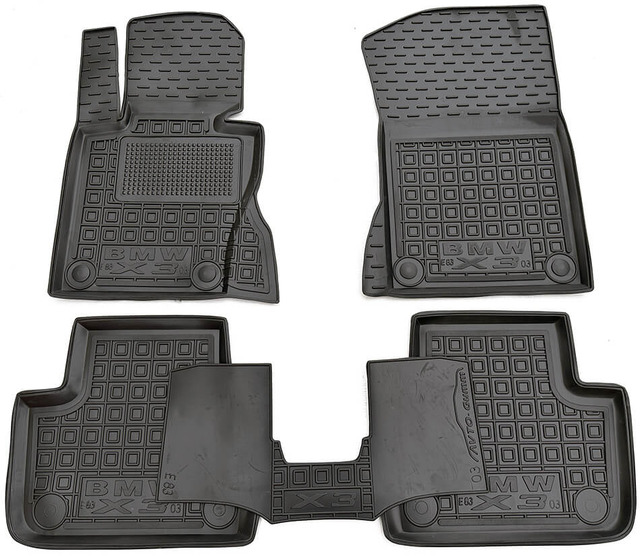 Коврики в салон для BMW X3 (E83) (2004-2010) (Avto-Gumm)